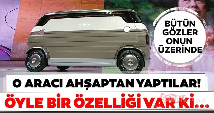Geleceğin araçları Tokyo'da görücüye çıktı! Ahşaptan spor otomobil yaptılar: Öyle özellikleri var ki...
