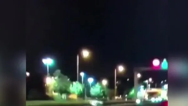 İstanbul'da meteor (göktaşı) düşme anı kamerada | Video