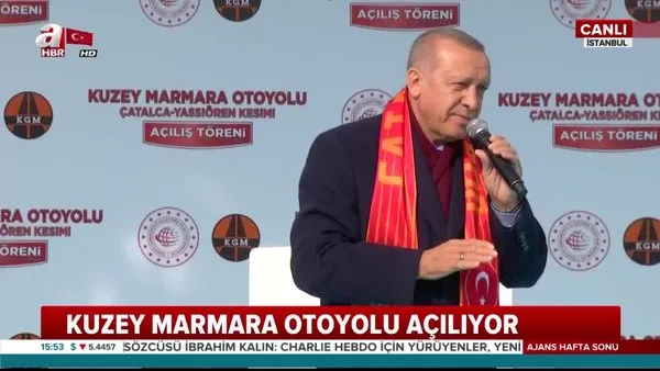 Cumhurbaşkanı Erdoğan. İstanbul Çatalca'da vatandaşlara hitap etti!