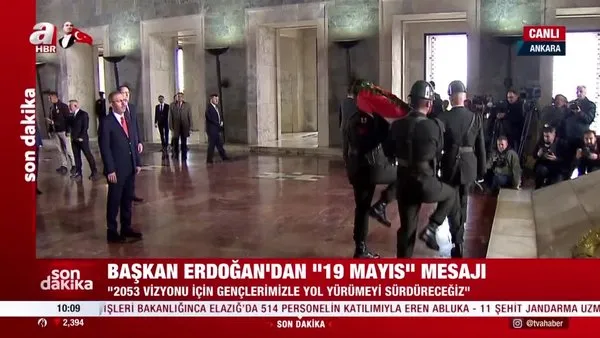 Bakan Kasapoğlu, Anıtkabir'deki törene katıldı | Video