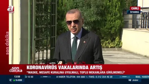 Son dakika! Cumhurbaşkanı Erdoğan'dan Cuma namazı çıkışında önemli açıklamalar