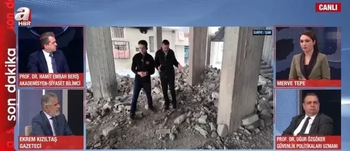 A Haber Tadamon katliamının yaşandığı bölgeyi görüntüledi! Her yerden insan kemikleri fışkırdı