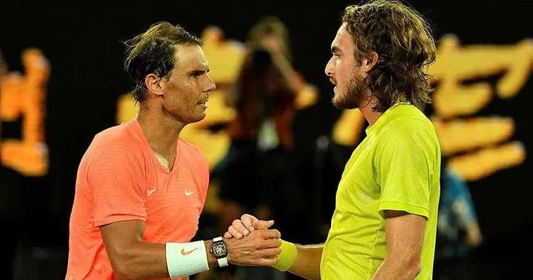 Nefes kesen mücadelede Tsitsipas, Nadal’ı devirdi
