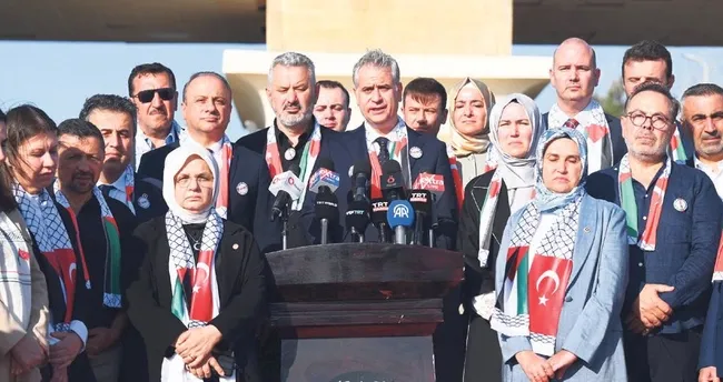 Cumhur İttifakı Gazze sınırında