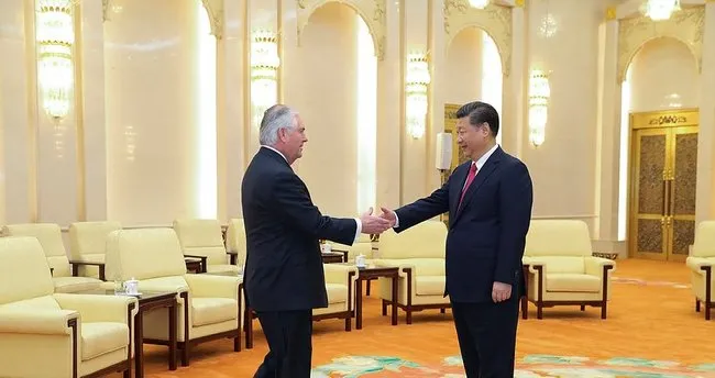 ABD Dışişleri Bakanı Tillerson Çin’de