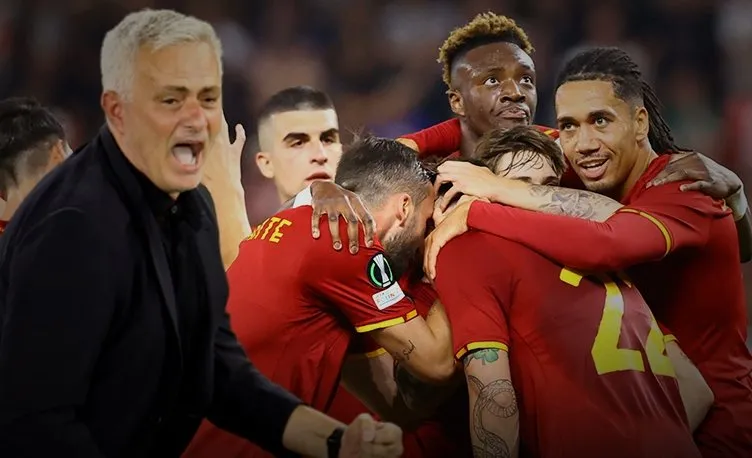 Jose Mourinho bir kez daha tarihe geçti! Roma tarihinde bir ilki başardı...