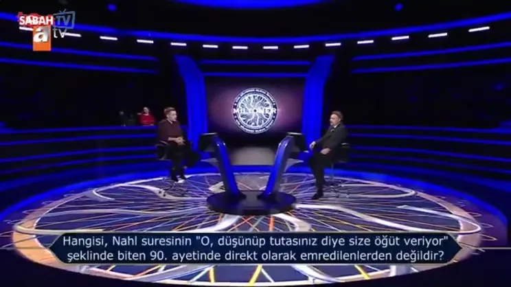 Kim Milyoner Olmak İster’de 200 bin TL değerindeki dikkat çeken o soru!