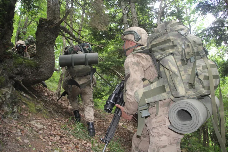 Teröristlerin korkulu rüyası jandarmanın keskin nişancıları