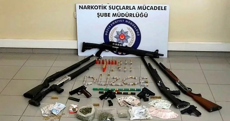 Düzce’de uyuşturucu operasyonu: 31 gözaltı