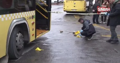 Ümraniye’de otobüs şoförüne silahlı saldırı | Video
