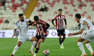 Sivasspor ile Hatayspor yenişemedi!