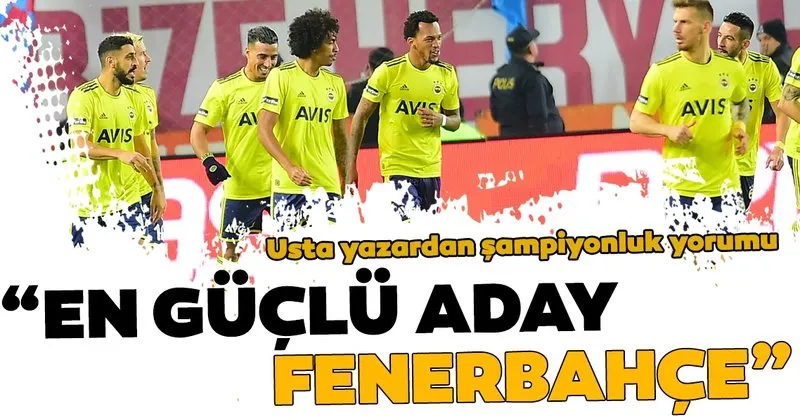 En Guclu Oyun Fenerbahce De Spor Haberleri