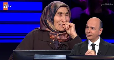 71 yaşındaki Gülfidan Teyze Kim Milyoner Olmak İster’e damga vurdu! Umre param çıktı...