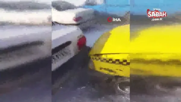 İran'da zincirleme kaza! 30 araç birbirine girdi | Video