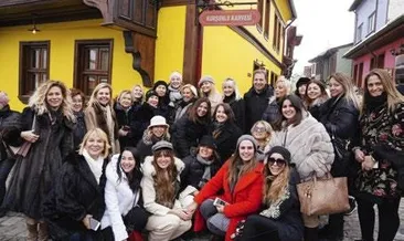 Karış karış Eskişehir’i gezdiler