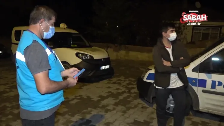 Markete giderken polise yakalanan koronalı gencin ilginç tepkisi: Abarttınız | Video