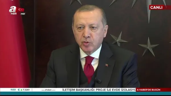 Son dakika: Cumhurbaşkanı Erdoğan'dan Türk Konseyi zirvesinde corona virüsü açıklaması (10 Nisan 2020 Cuma) | Video