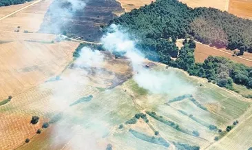 Çanakkale’de korkutan yangın