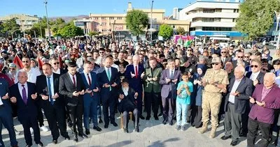 Erzincan’da binler meydanlara indi! İsrail’e büyük tepki #erzincan