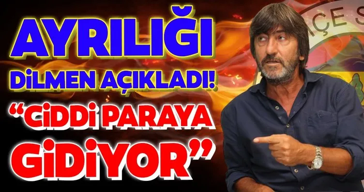Son dakika Fenerbahçe haberi: Ayrılığı Rıdvan Dilmen duyurdu! Ciddi paraya gidiyor