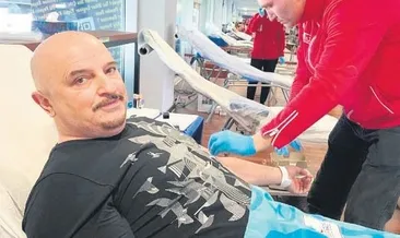 Kızıyla kan merkezine koştu