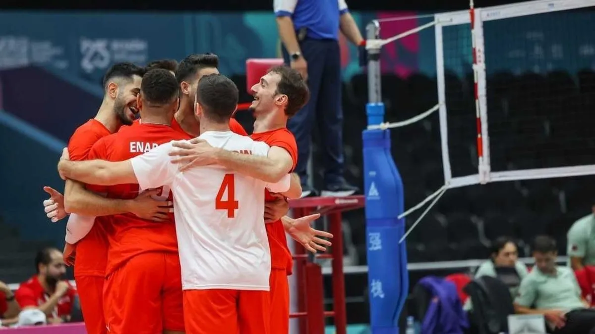 Erkek Voleybol Milli Takımı Bahreyn’i 3-0 mağlup etti Erkek Voleybol Milli Takımı Bahreyn’i 3-0 mağlup etti