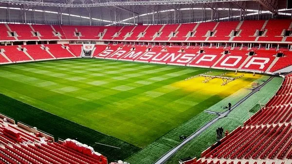 Samsun'un yeni stadı dünyanın en iyileri arasında