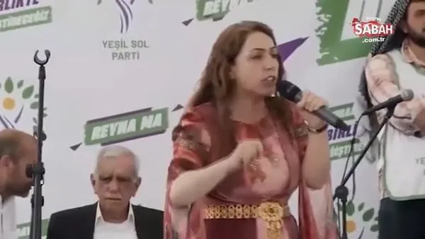 HDP'li Saliha Aydeniz'den küstah sözler: 14 Mayıs'ta İmralı'nın kapısını parça parça edeceğiz | Video