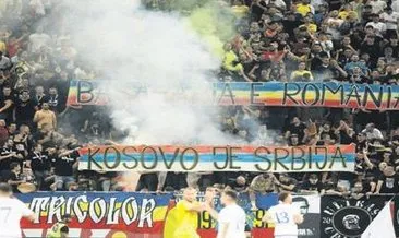 Olaylı maçta Romanya Kosova’yı mağlup etti