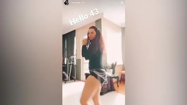 Ünlü Şarkıcı Nez'in 43. yaşına özel kalça dansı sosyal medyaya damga vurdu! İşte çok konuşulan o dans... | Video