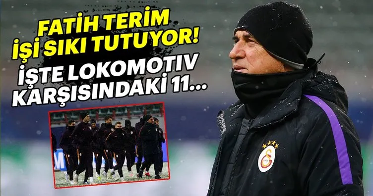 Lokomotiv Moskova - Galatasaray muhtemel 11’leri
