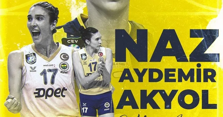 Fenerbahçe Opet, Naz Aydemir Akyol ile sözleşme yeniledi