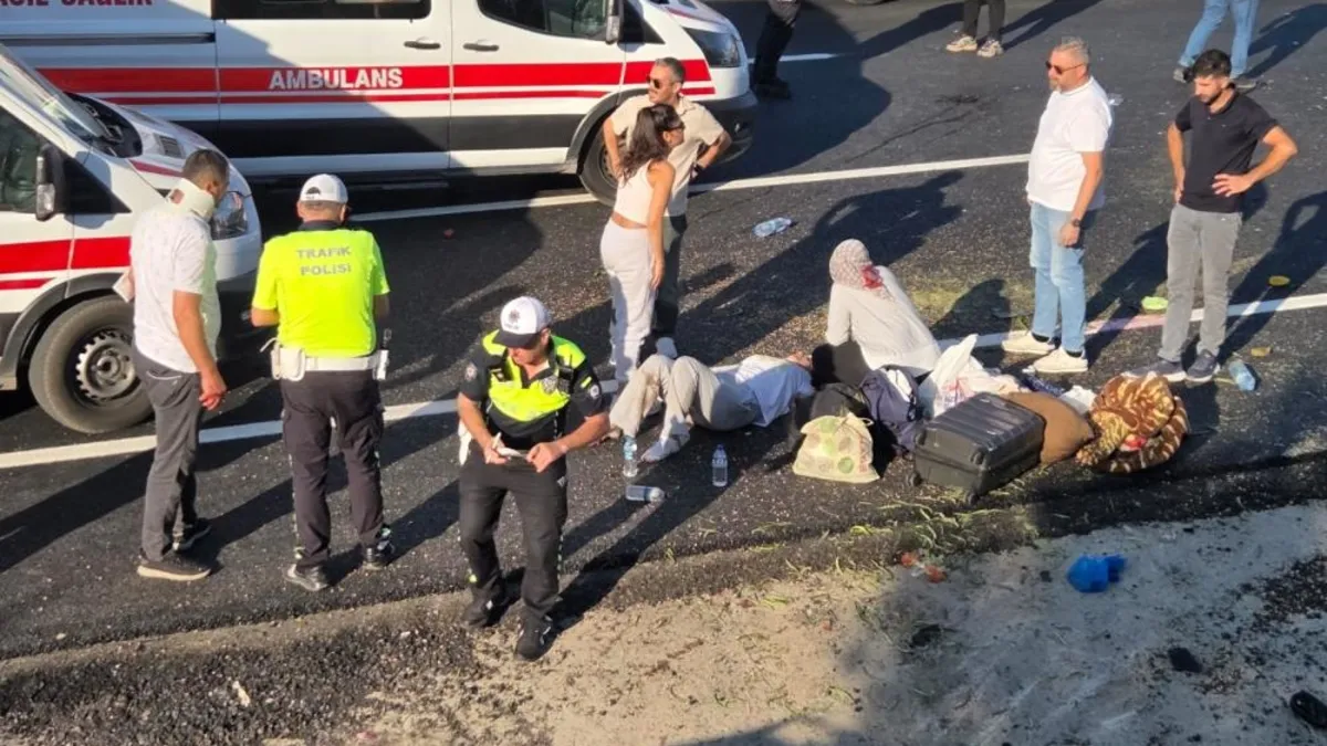 Ankara'da feci kaza: Otomobil karşı şeride geçti! 1 ölü, 7 yaralı...