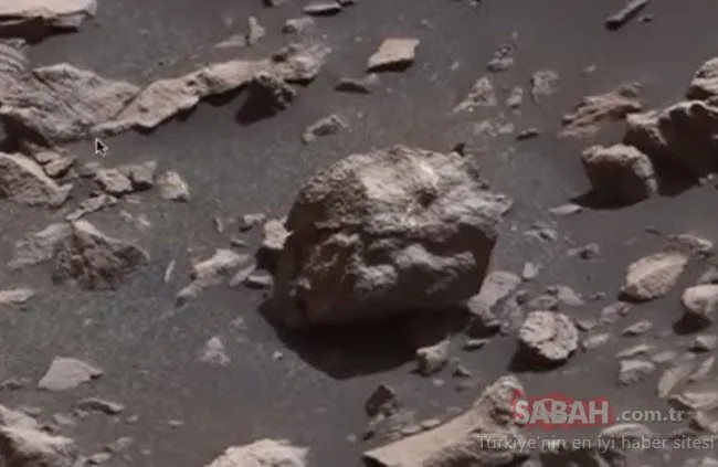 Mars'ta uzaylılara ait heykel bulundu! Kızıl gezegenle ilgili flaş iddia ortalığı karıştırdı