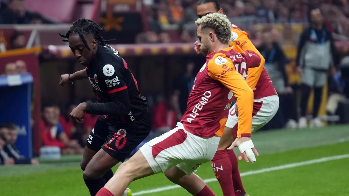 Galatasaray, Gençlerbirliği'ni 3 golle geçti! Cimbom ikinci yarıda döndü...