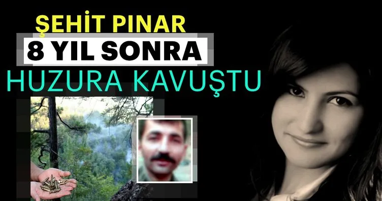 Şehit Pınar 8 yıl sonra huzura kavuştu