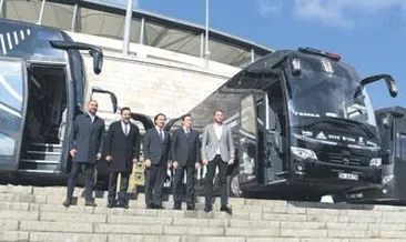 Takım için yeni otobüs