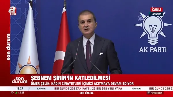 AK Parti MYK toplantısı sonrası Parti Sözcüsü Ömer Çelik'ten flaş açıklamalar - 1