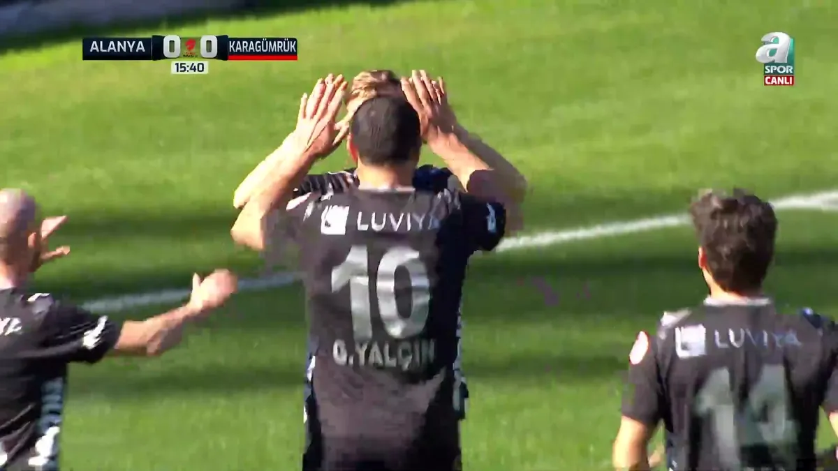 GOL | Corendon Alanyaspor 1-0 Mısırlı.com.tr Fatih Karagümrük videosunu izle | Son Dakika Haberleri