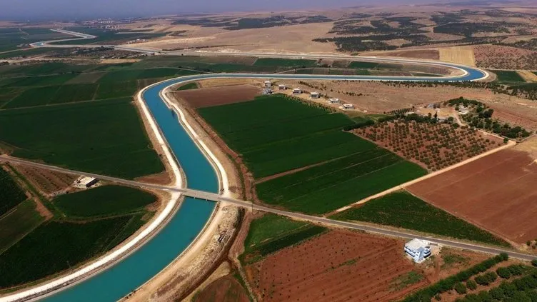 Mardin-Ceylanpınar sulama ana kanalı tamamlandı!