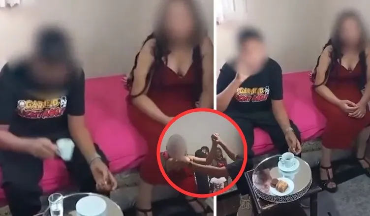 İki çocuğun kız isteme törenine tepki: Görüntüler internette hızla yayıldı!