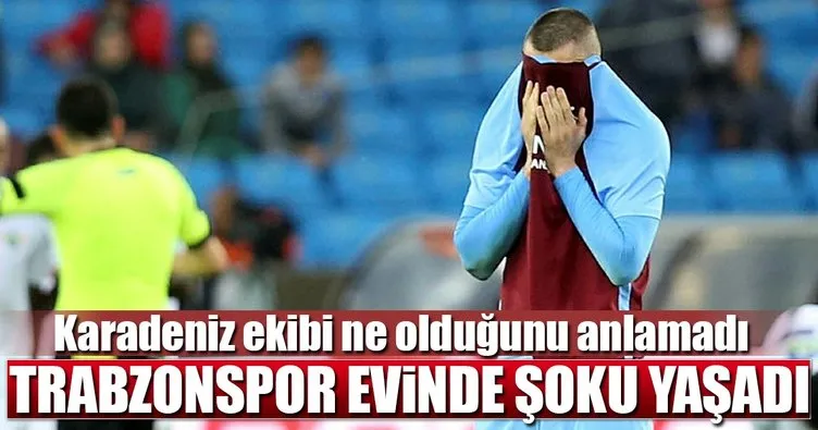 Trabzonspor şoku yaşadı: 1-6