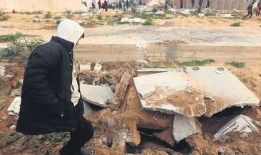 Gazze’de ölülere bile rahat yok