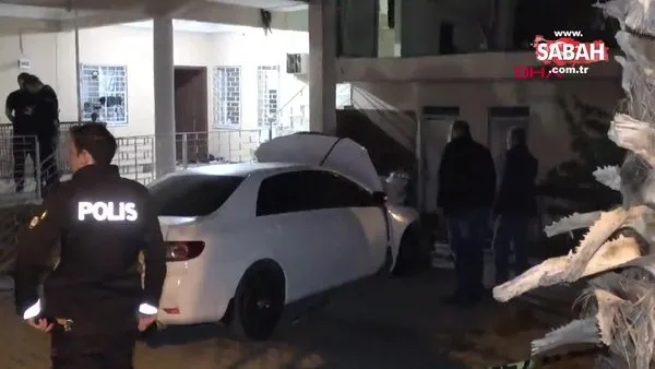 Adana'da otomobile el yapımı patlayıcı ile saldırı