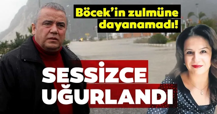 Zulme dayanamadı sessizce uğurlandı