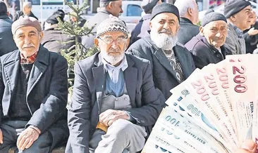 Emeklinin 16.61% zammı cepte