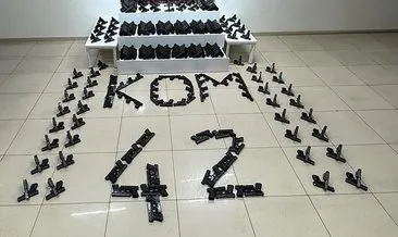 Evden 400 tabanca çıktı #konya