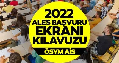 ALES BAŞVURU KILAVUZU YAYINLANDI! ÖSYM ile 2022 ALES sınav ücreti ne kadar, kaç TL, başvuru nasıl yapılır?