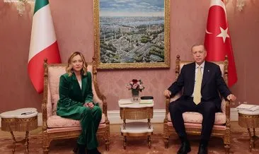 SON DAKİKA | Başkan Erdoğan, İtalya Başbakanı Meloni’yi kabul etti