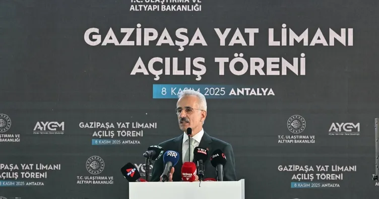 Gazipaşa Yat Limanı turizmin merkezi oluyor